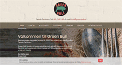 Desktop Screenshot of greenbull.se